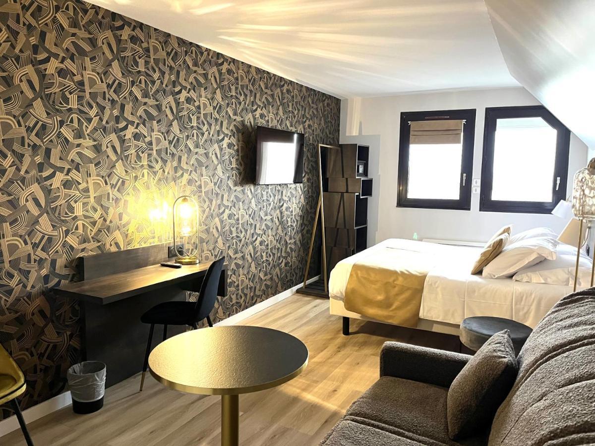 Logis - Hotel De La Baie De Somme Le Crotoy Exterior foto